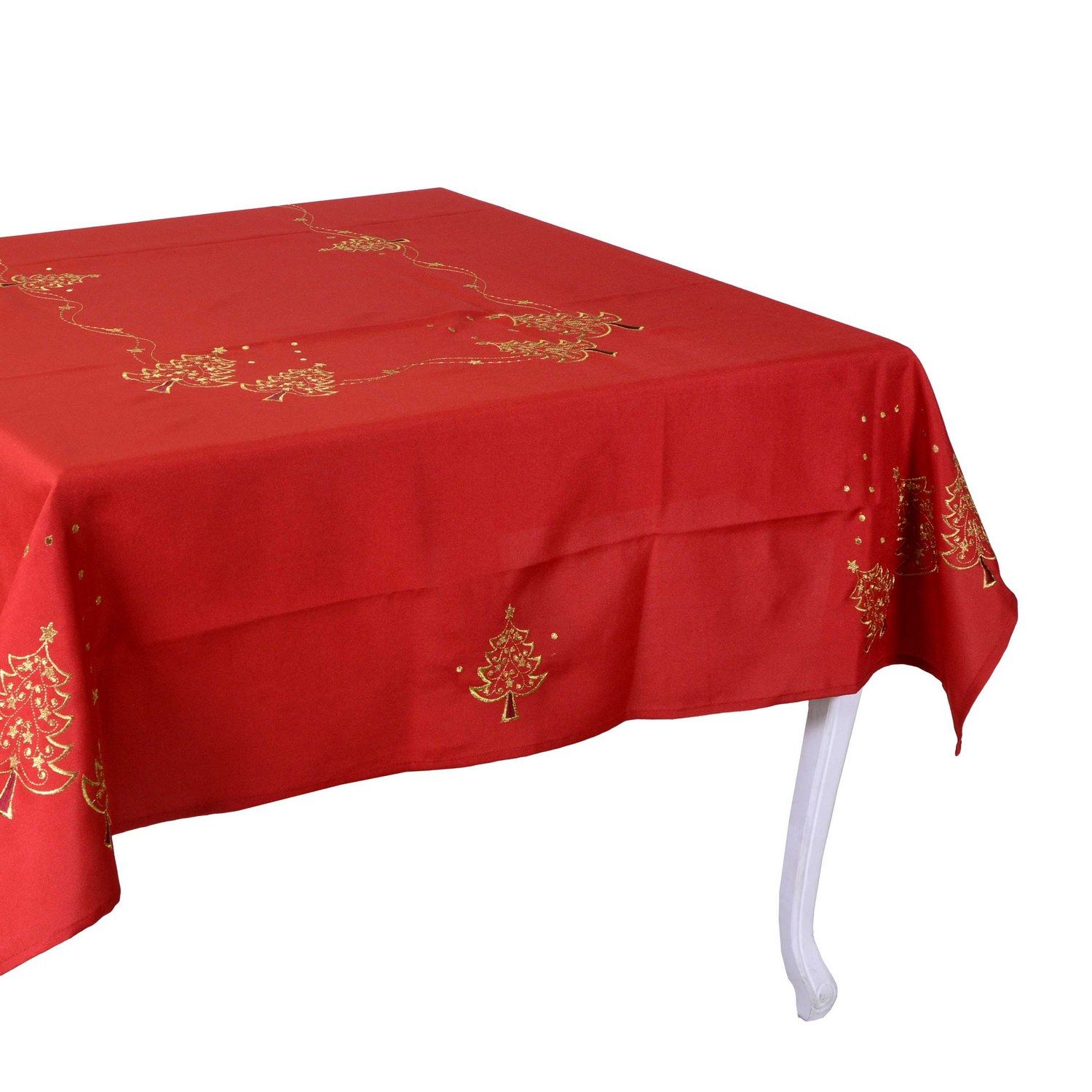 Acquista Vacchetti Tovaglia Natalizia Tessuto rosso 140x180 cm in Offerta a  46.1€ su BricoNow