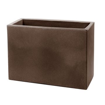 Fioriera Rettangolare colore Bronzo 115x50 CM H 50 mod. Schio Cassa