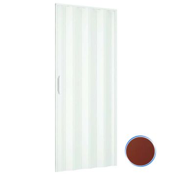 Porta a soffietto da interno in kit in PVC Bianca 82x220 cm mod