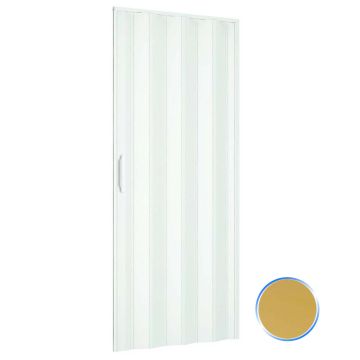 Porta a soffietto da interno in kit in PVC Frassino 82x220 cm mod. Simona